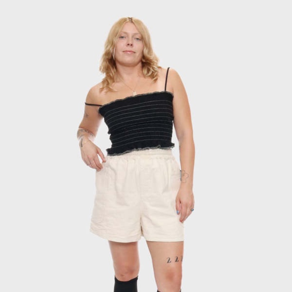 Meals Clothing Lettuce Tank Top in Licorice